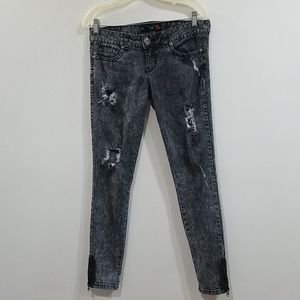 G by Guess suzette super skinny damaged jeans